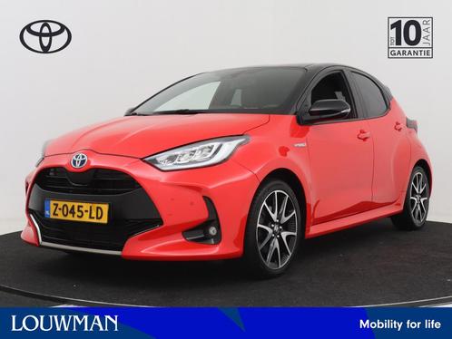 Toyota Yaris 1.5 Hybrid Launch Edition Limited | Leder | Par, Auto's, Toyota, Bedrijf, Te koop, Yaris, ABS, Achteruitrijcamera