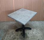 19 x terrastafels bistro cafe horeca terras tuin tafels, Ophalen of Verzenden, Zo goed als nieuw, Rechthoekig, Kunststof