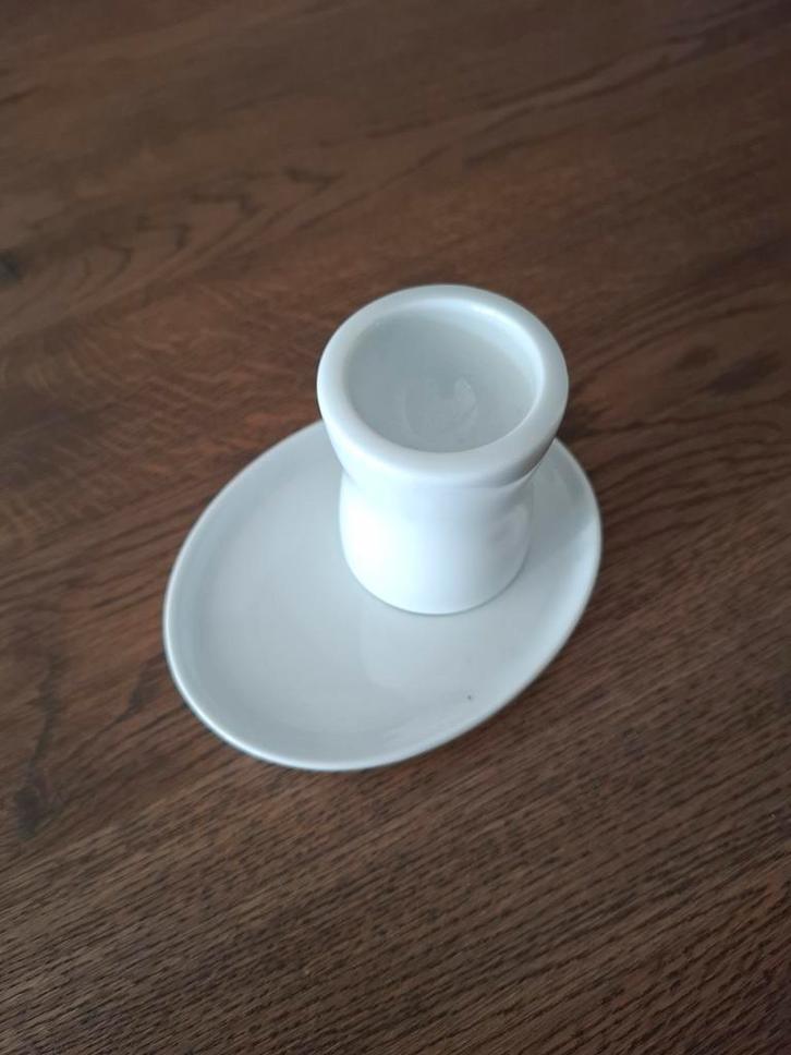 5x Arzberg Germany Eierdop met Bordje, Huis en Inrichting, Keuken | Servies, Zo goed als nieuw, Bord(en), Overige stijlen, Porselein