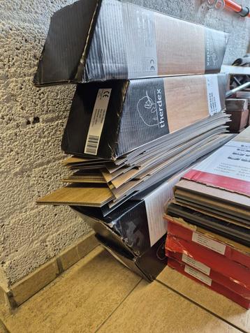 Therdex chevron pvc 6543 17m² nieuw visgraat!Nieuwprijs€850+ beschikbaar voor biedingen