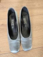 Hogl zilver kleurige leren schoenen maat 39, Ophalen of Verzenden, Zo goed als nieuw, Overige kleuren