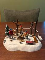 Houthakkers voor kerstdorp, Diversen, Kerst, Ophalen of Verzenden