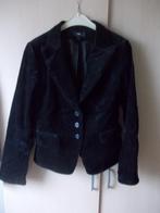 Prachtig zwart jasje van de H&M in maat 38., Kleding | Dames, Jasjes, Kostuums en Pakken, H&M, Zwart, Zo goed als nieuw, Jasje