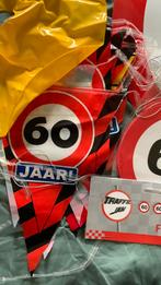 Feestartikelen vlaggetjes 60, 50, 18, en 16 jaar., Ophalen of Verzenden, Zo goed als nieuw, Verjaardag