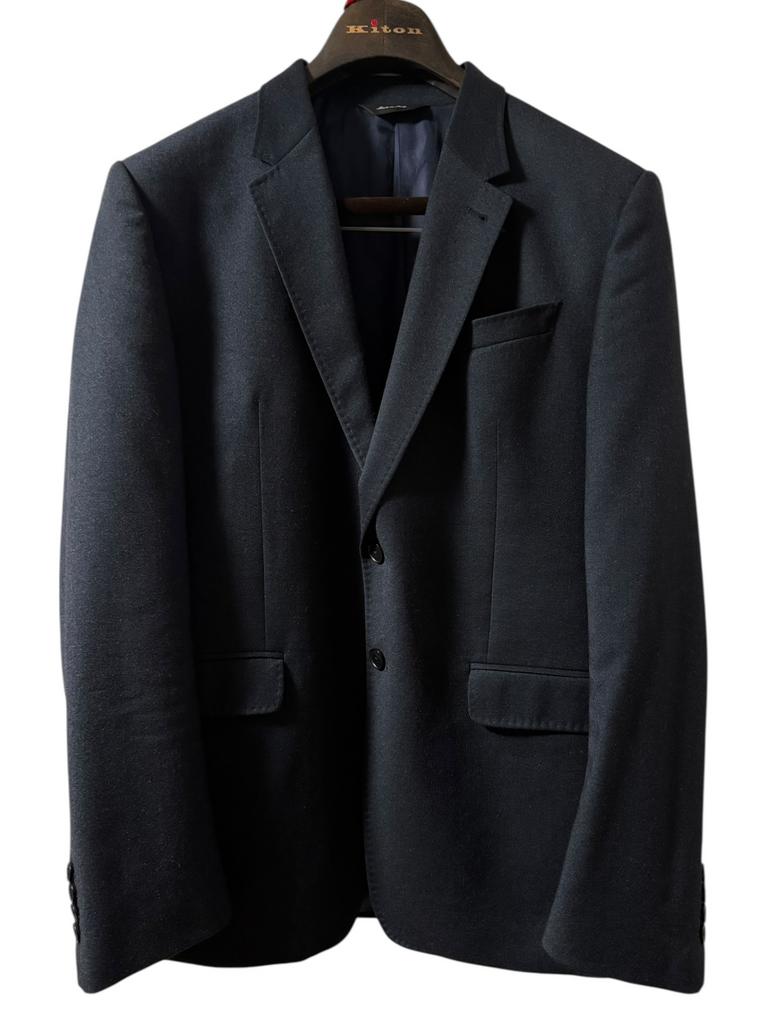 Paul Smith colbert – Donkerblauw – Wol/Zijde – Maat 50, Paul Smith, Ophalen of Verzenden, Zo goed als nieuw, Maat 48/50 (M)