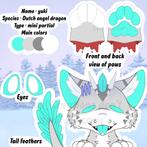 Fursuit Dutch angel dragon adoption, Verzenden