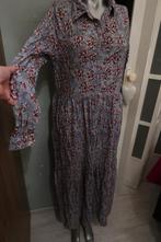 Lollys laundry geweldige design jurk blauwgrijs wit rood m, Maat 38/40 (M), Overige kleuren, Ophalen of Verzenden, Zo goed als nieuw