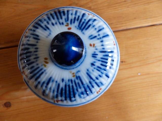 Antiek vogelmuster rauenstein suikerpotje, Antiek en Kunst, Curiosa en Brocante, Ophalen of Verzenden