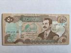 Irak 50 dinar ZJ Saddam Hussein, Postzegels en Munten, Bankbiljetten | Azië, Ophalen of Verzenden, Midden-Oosten