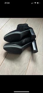 Via Vai Suède Laarsjes Zwart Maat 40, Ophalen of Verzenden, Zo goed als nieuw, Zwart, Lage of Enkellaarzen