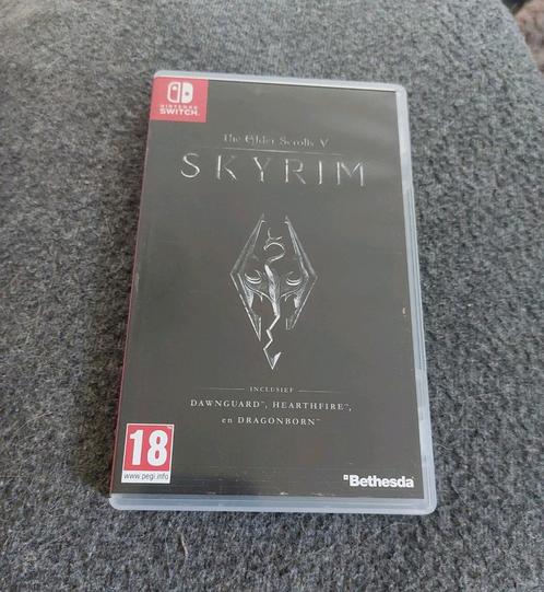 Nintendo switch spel - Skyrim the elder scrolls V, Spelcomputers en Games, Games | Nintendo Switch, Avontuur en Actie, 1 speler
