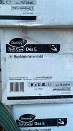 Hand desinfectie, Ophalen, Schoonmaakmiddel