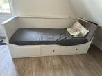 Hemmes bed wit, Ophalen, Wit, Tweepersoons, Zo goed als nieuw