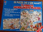 Puzzel 529 stukjes, de skipiste, een 2 zijdige puzzel, Hobby en Vrije tijd, Denksport en Puzzels, Ophalen of Verzenden, Zo goed als nieuw
