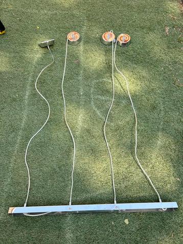 Hanglamp met 4 lampen
