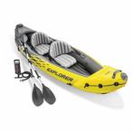 Opblaasbare kano met waterton, Watersport en Boten, Ophalen, Gebruikt, Met peddels, Overige typen