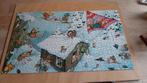 twee kerst puzzels, Hobby en Vrije tijd, Denksport en Puzzels, Ophalen, 500 t/m 1500 stukjes, Gebruikt, Legpuzzel