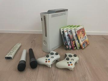 Xbox 360 Compleet Pakket met Games & Controllers beschikbaar voor biedingen