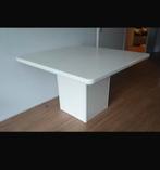 Witte vierkante tafel, Ophalen, Overige materialen, Gebruikt, Vierkant
