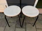 2 Nieuwe (school)krukjes, Huis en Inrichting, Ophalen, Twee, Overige kleuren, Nieuw