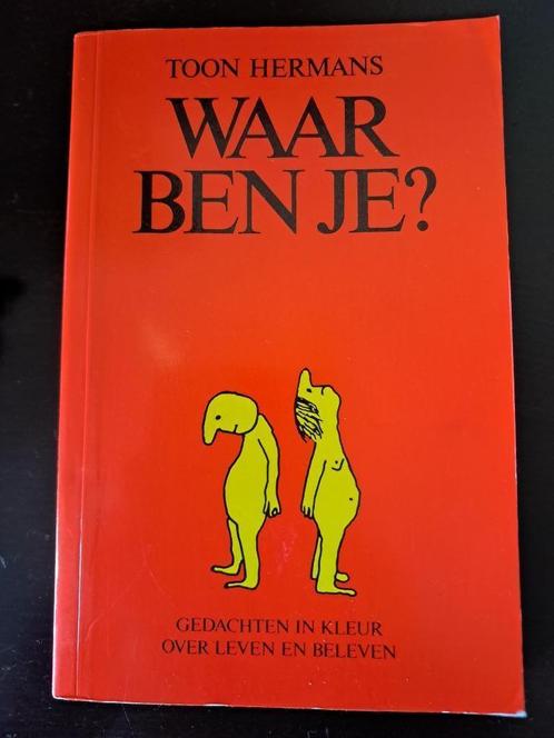 Waar ben je? - Toon Hermans, Boeken, Humor, Gelezen, Cartoons, Ophalen of Verzenden
