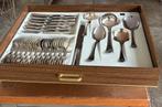 Gero Zilvium 100 bestekcassette 42 delig, Antiek en Kunst, Ophalen