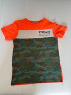 Oranje camouflage shirt TYGO & VITO maat 134/140, Tygo&Vito, Ophalen of Verzenden, Zo goed als nieuw, Shirt of Longsleeve