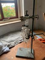 Oude laboratorium opstelling, Ophalen