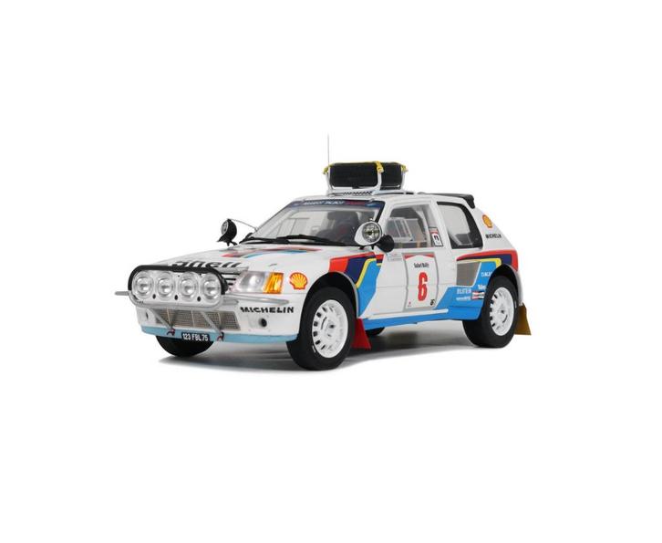 Peugeot 205 T16 Rally Safari 1985  schaal 1/18 OTTO  OT1161, Hobby en Vrije tijd, Modelauto's | 1:18, Nieuw, Auto, Overige merken
