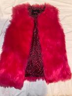 Roze bont jasje, Ophalen of Verzenden, Zo goed als nieuw, Maat 38/40 (M), Roze