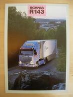 Scania R143 Brochure 1991 – Streamline 143 V8, Ophalen, Zo goed als nieuw, Overige merken, Scania