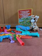 Speelgoed set giraffe met ladderspel en kleiset, Ophalen, Gebruikt