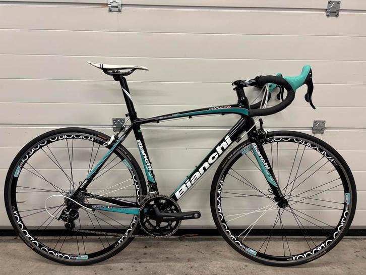 BIANCHI IMPULSO/Campagnolo/racefiets maat 50, Fietsen en Brommers, Fietsen | Racefietsen, Gebruikt, Overige merken, Meer dan 20 versnellingen