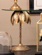 Clayre & Eef Taartplateau op voet 64269 Ø 32 cm - Goud, Huis en Inrichting, Ophalen of Verzenden, Zo goed als nieuw