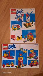 Vintage LEGO BASIC 515 535 manual handleiding, Ophalen of Verzenden, Gebruikt