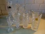 vintage  glasvazen lot kavel  11 stuks, Ophalen, Huis en Inrichting