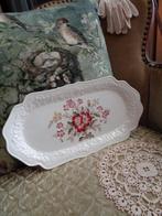 Brocante Engelse Cakeschaal Crown Ducal ** Mimosa **, Antiek en Kunst, Ophalen of Verzenden