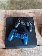 PS 4 te koop, Spelcomputers en Games, Spelcomputers | Sony PlayStation 4, Ophalen, Gebruikt, Met 2 controllers, Met games