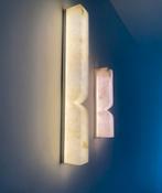 Marmeren wandlampen natuursteen LED verlichting, Ophalen of Verzenden, Nieuw
