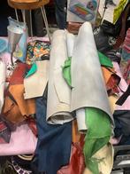 Restpartij Leer - Diverse Kleuren, Hobby en Vrije tijd, Stoffen en Lappen, Ophalen, Gebruikt, Overige kleuren, Leer of Kunstleer