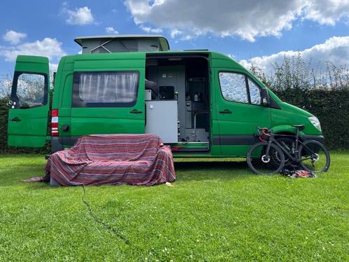 Sportieve Mercedes Sprinter Camperbus, Caravans en Kamperen, Campers, Particulier, tot en met 2, Buscamper of Camperbus, Mercedes-Benz