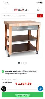 Keukentrolley, Huis en Inrichting, Keuken | Keukenbenodigdheden, Ophalen, Zo goed als nieuw