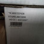 Warsteiner Stapelbeker 340cc - Nieuw in doos!, Huis en Inrichting, Ophalen, Nieuw