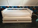 Bed + kast, Huis en Inrichting, Ophalen, 90 cm, Eenpersoons, Wit