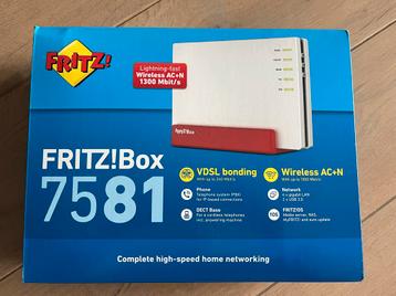 Fritz!Box 7581 - Nieuw in verpakking! beschikbaar voor biedingen