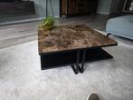 Goossens luxe marmeren Salontafel, Huis en Inrichting, Tafels | Salontafels, 50 tot 100 cm, Vierkant, Zo goed als nieuw, Minder dan 50 cm