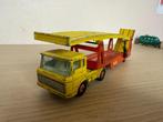 Car transporter DAF truck Matchbox zilverkleurige grille, Antiek en Kunst, Ophalen of Verzenden