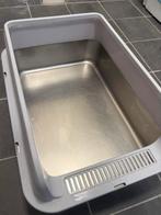 Steel Cat Litter Box, Dieren en Toebehoren, Kattenbakken, Ophalen, Zo goed als nieuw, Open