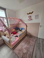 Groot kinderbed huis 120x190 + gratis matras Bamboe, Ophalen of Verzenden, Zo goed als nieuw, 180 cm of meer, 100 cm of meer