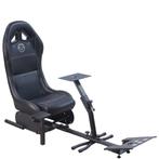 QWARE RS-500BL Gaming Chair - Black, Ophalen, Ergonomisch, Zo goed als nieuw, Zwart